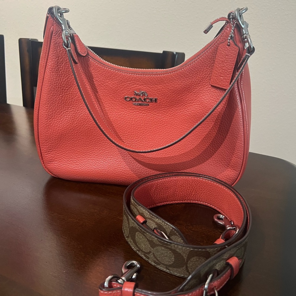 Coach Tangerine Teri Hobo 589